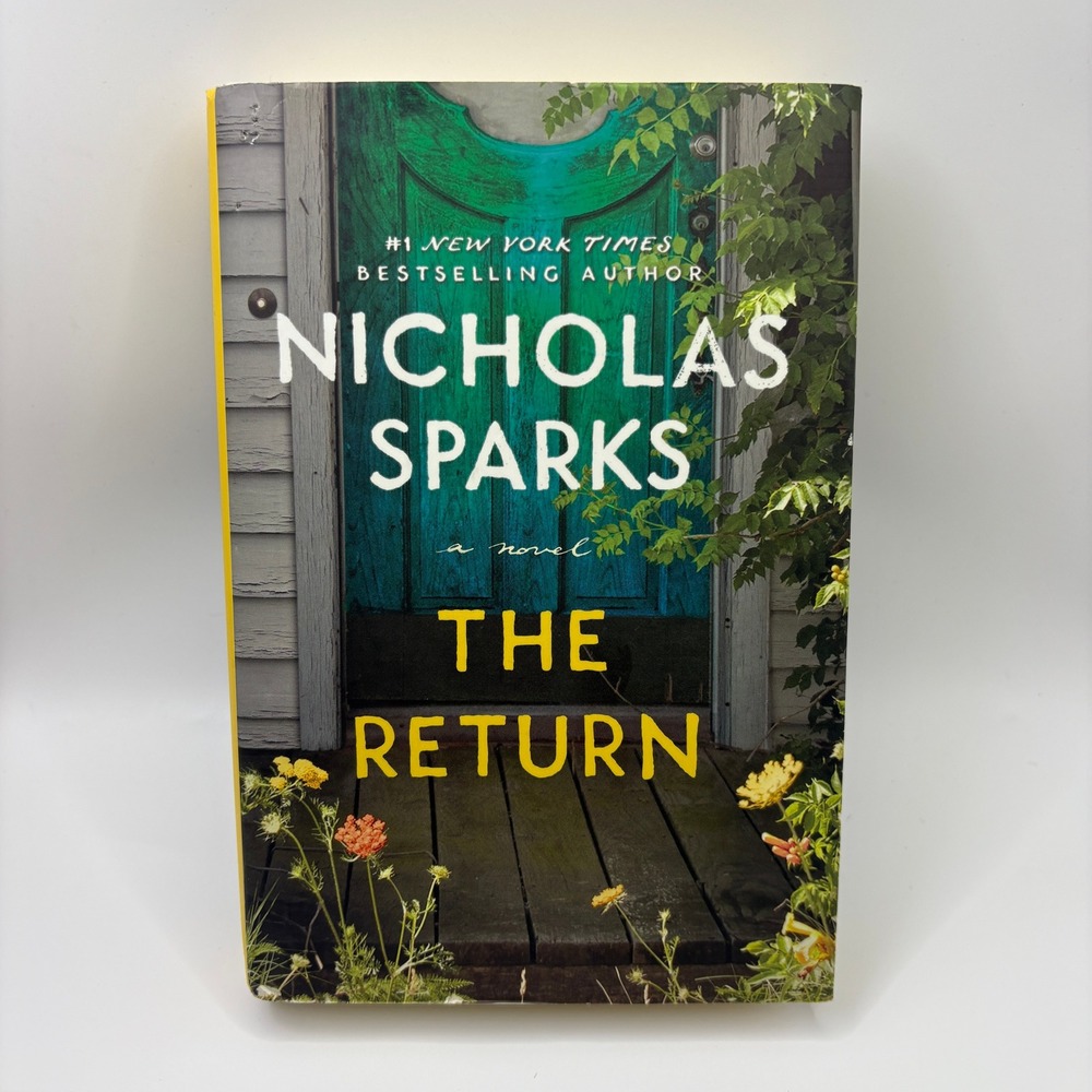 The Return by Nicholas Sparks Signed Hardcover Novel Grand Central Publishing